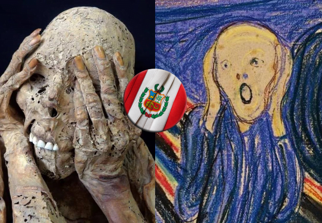 ¿Sabías que 'El grito' de Edvard Munch está inspirado en una momia peruana? - Easy Español