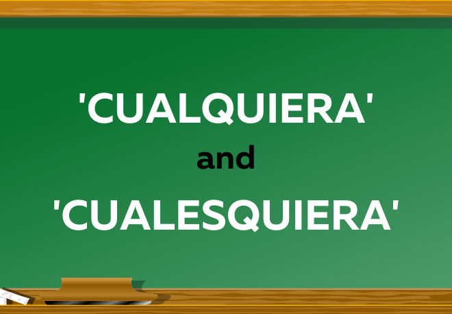 Learn the difference between 'cualquiera' & 'cualesquiera' - Easy Español